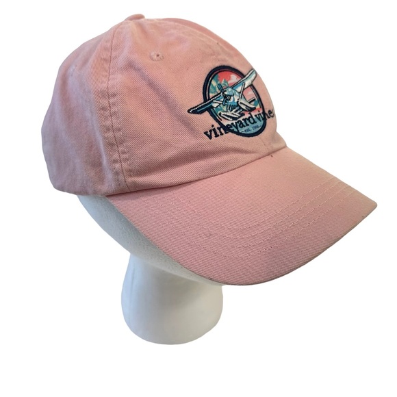 Vineyard Vines Accessories - Vineyard Vines Pastel Pink Adjustable Summer Baseball Cap